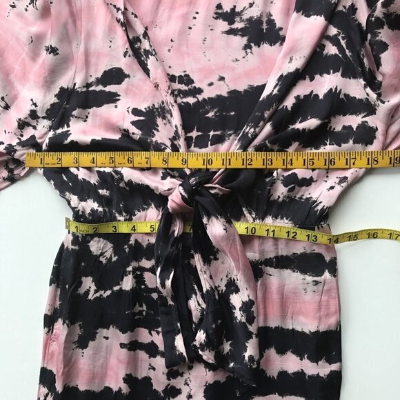 YFB Young Fabulous Broke jumpsuit pink/black tie dye Viscose/Rayon S - Picture 14 of 16